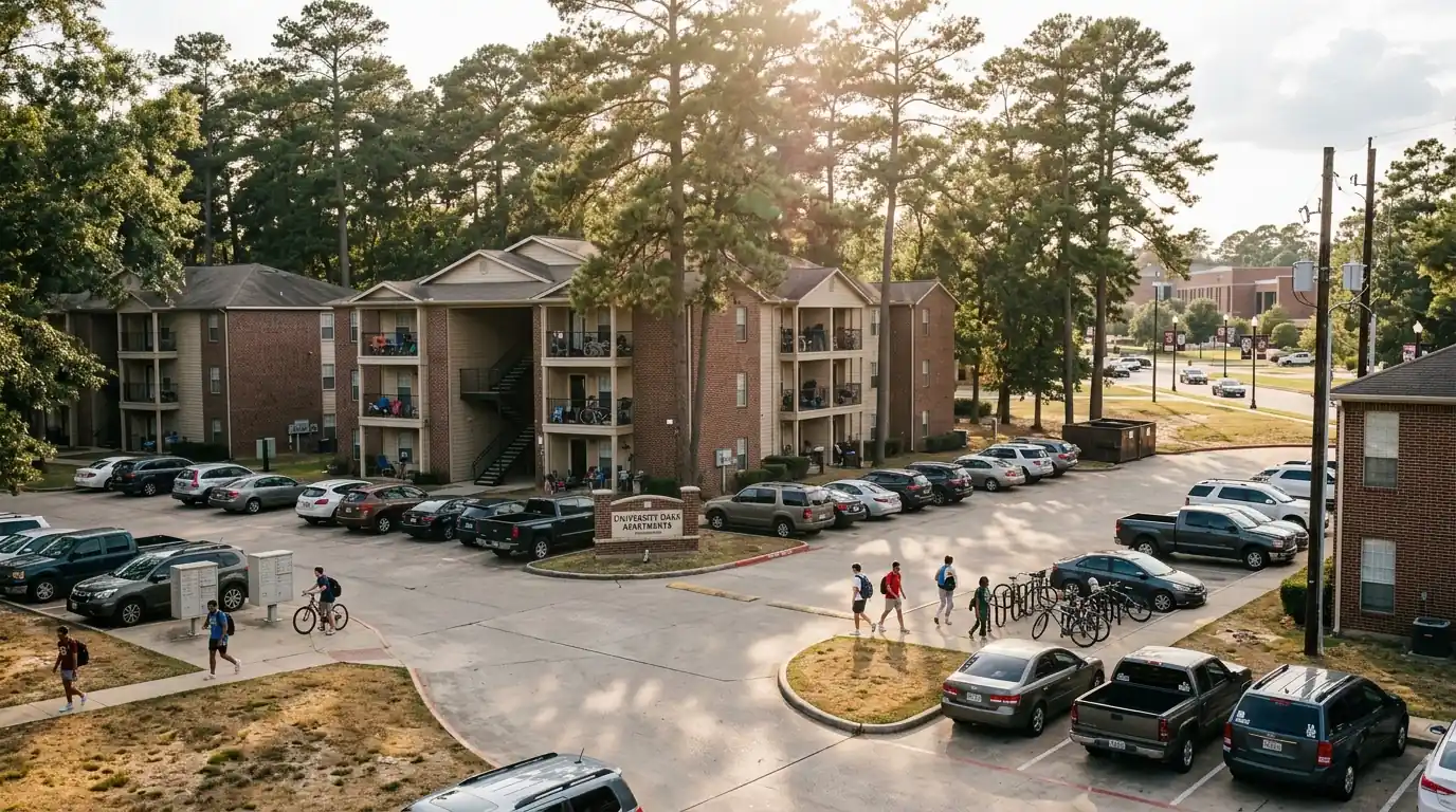 Rental housing near campus in Huntsville