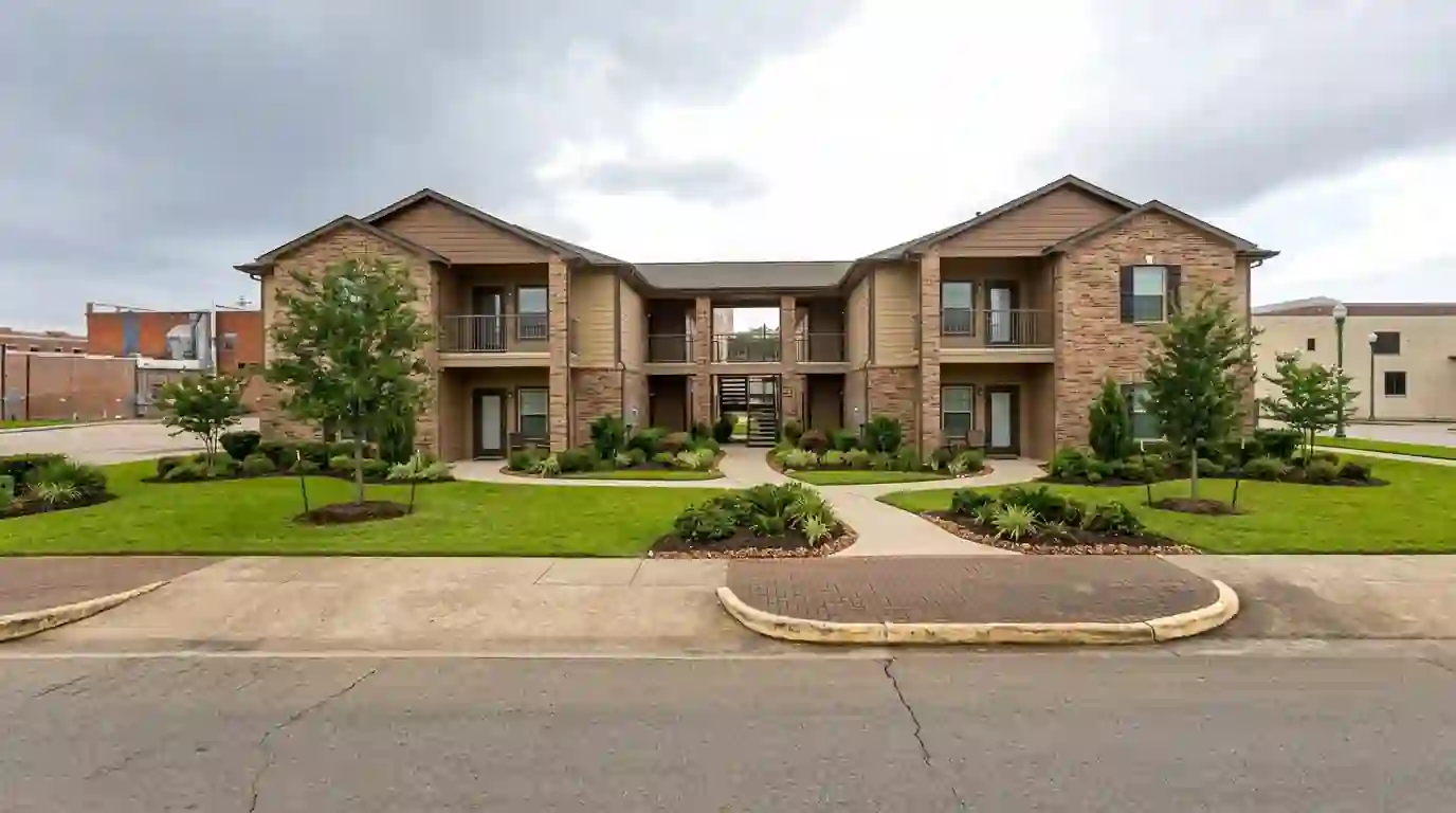 Apartment complex on a Conroe pest control program