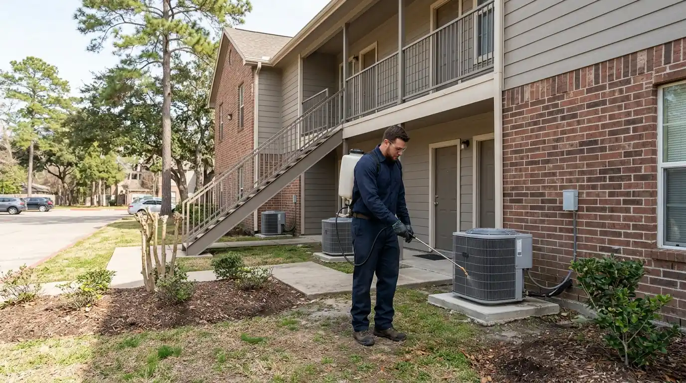 Apartment pest service in north Harris County