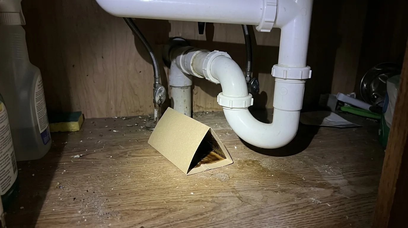 Monitor trap tracking a Conroe German roach elimination